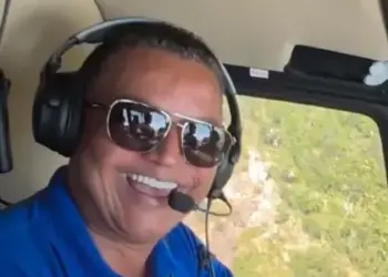 Após sobrevoar a Serra do Estrondo, prefeito Auri-Wulange avisa que pretende usar o local para esporte de aventura