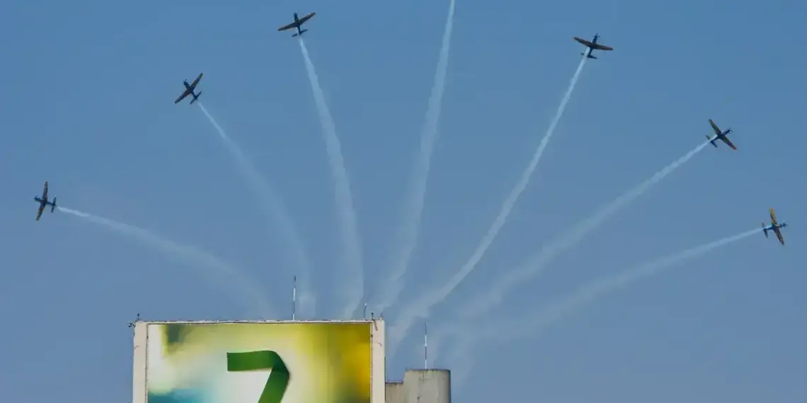 Esquadrilha da Fumaça se apresentará em Palmas e Porto Nacional nos dias 5 e 6 de julho