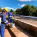 Recuperação de ponte na Avenida Teotônio Segurado entra na reta final com a conclusão do tratamento e concretagem dos pilares e da proteção de lajes