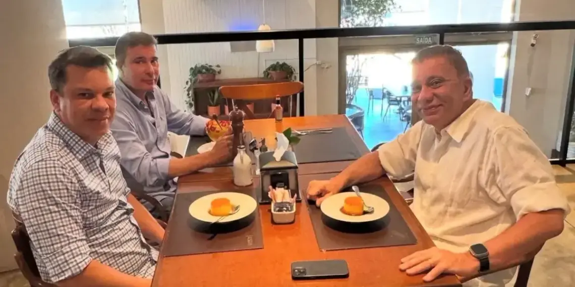 Homero Barreto Jr. e Amastha discutem impactos da possível federação entre Cidadania e PSB no Tocantins