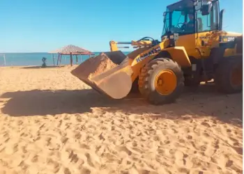 Com a chegada da temporada de férias, Praias da Capital ganham reforço na manutenção e limpeza para melhor atender visitantes