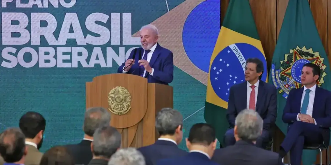 Governo anuncia R$ 30 bi em crédito para setores afetados por tarifaço e batiza MP de “Brasil Soberano”