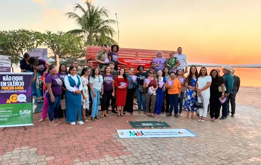 Agosto Lilás é lançado com alerta sobre feminicídio em Porto Nacional; veja os canais de denúncia