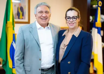 Laurez recebe Cinthia e conversa dos dois foi quase a elaboração de um plano de governo; ex-prefeita destaca “seriedade e compromisso” governador com o TO