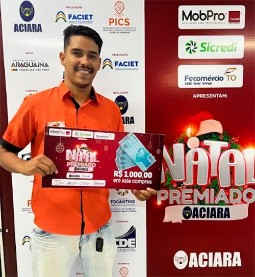 Ofertando 40 prêmios, Aciara lança a campanha Natal Premiado 2025 nesta terça-feira