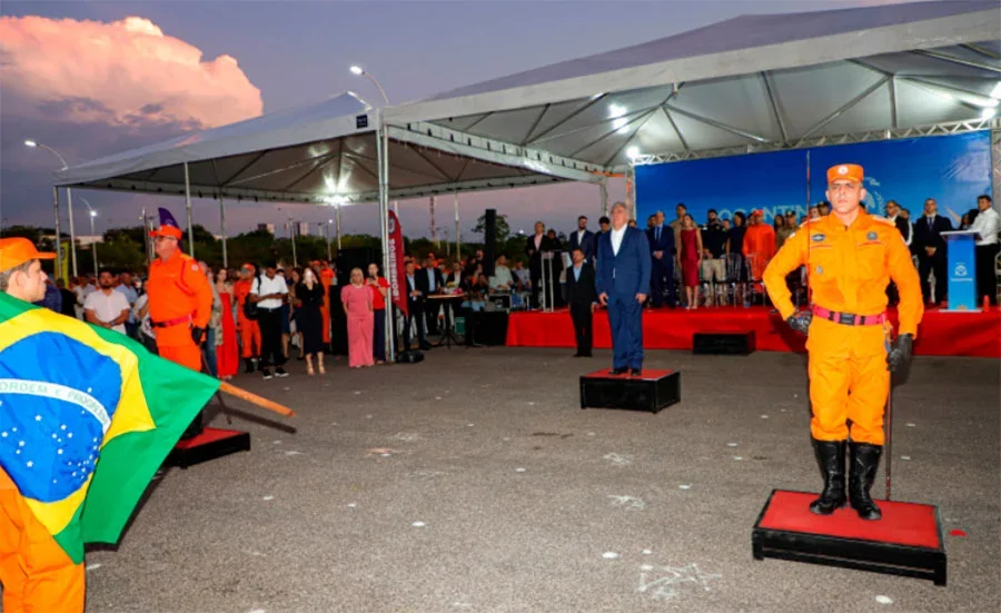 Coronel Thiago Franco Santana assume o comando-geral do Corpo de Bombeiros Militar do Tocantins