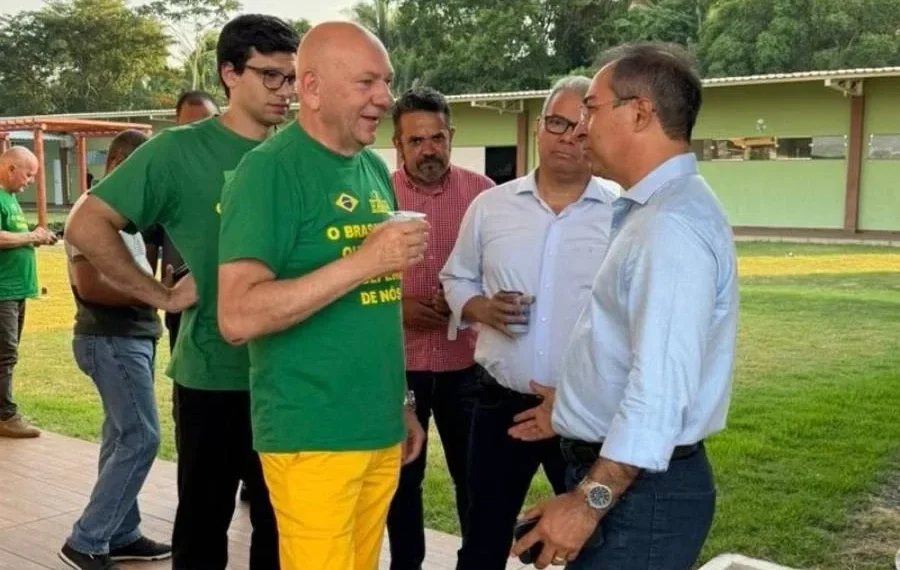 Luciano Hang visita Araguaína em busca de área para possível loja da Havan