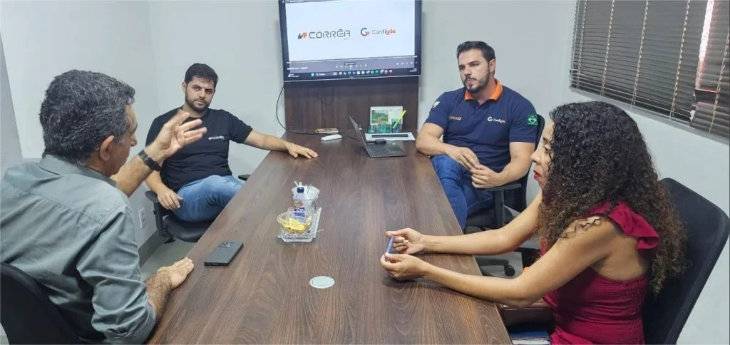 Sedema conhece projeto de expansão de distribuidora de gás e discute doação de área no Parque Agroindustrial