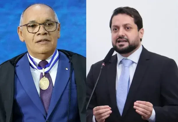 Em reunião no TCE, Vinícius Pires leva espinafrada do conselheiro Wagner Praxedes ao destoar do tom de voz em reunião de vereadores e município