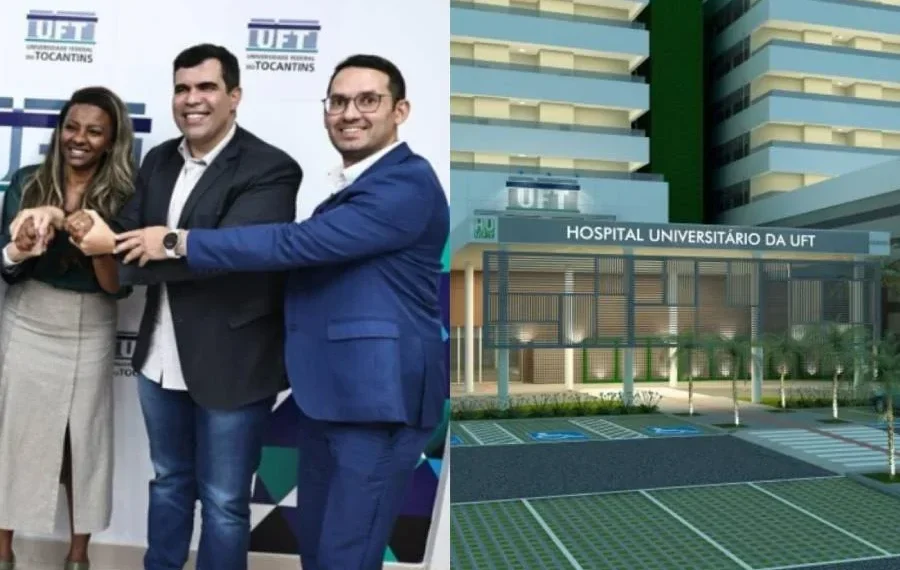 Ricardo Ayres comemora publicação da licitação do Hospital Universitário da UFT, em Palmas