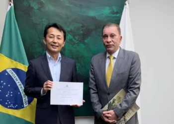 Carlos Amastha Homenageia Embaixador do Japão, Teiji Hayashi