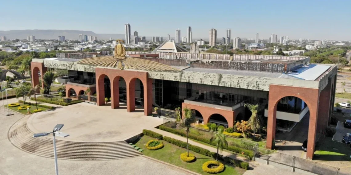 Palácio Araguaia, sede do Poder Executivo do Tocantins (Foto: Aldemar Ribeiro/Secom)
