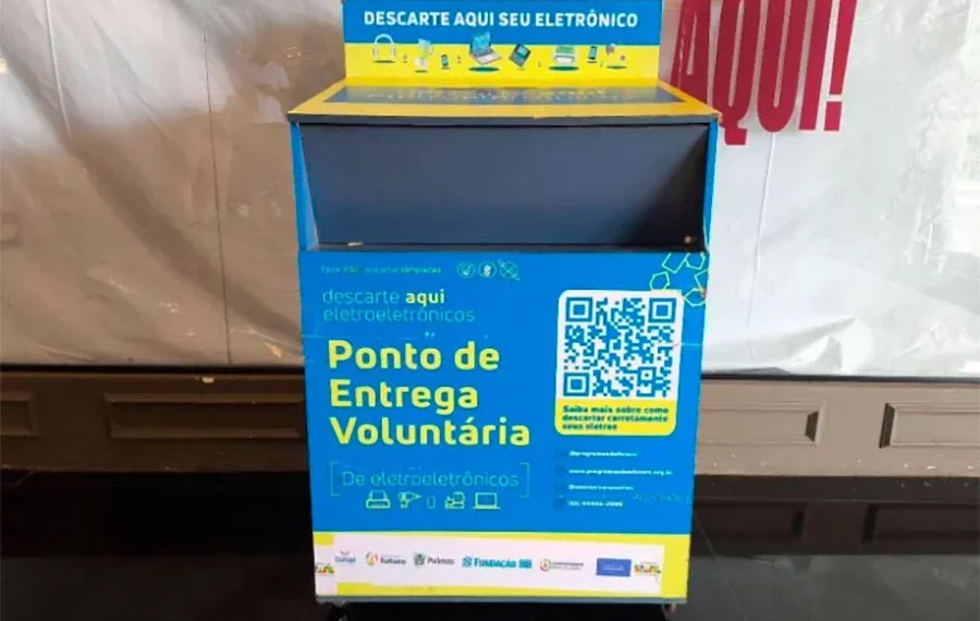 Gurupi é a primeira cidade do Tocantins a implantar pontos de entrega voluntária para resíduos de óleos automotivos e eletrônicos; Ao todo, são cinco PEVs