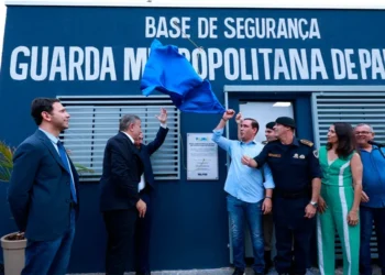 Vicentinho Júnior participa de inauguração de Base Comunitária da Guarda Metropolitana de Palmas e destaca mais de R$ 1,6 milhão em emendas à corporação