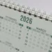Governo federal divulga calendário de feriados nacionais e pontos facultativos em 2026; confira