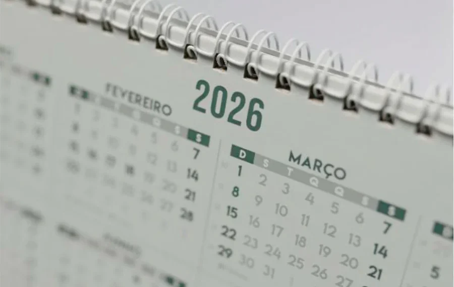 Governo federal divulga calendário de feriados nacionais e pontos facultativos em 2026; confira