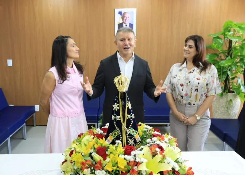 Visita da imagem de Nossa Senhora Aparecida marca reinauguração do Paço na Teotônio Segurado em Palmas: “Nos sentimos amparados por esta presença”