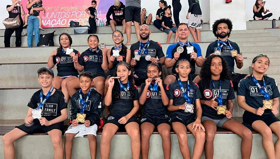 Equipe Lelinho Team representa o Tocantins e conquista 18 medalhas no Brasília International Open de Jiu-Jitsu