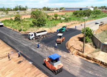 Prefeitura de Palmas finaliza pavimentação de 7 avenidas do Distrito Industrial de Taquaralto