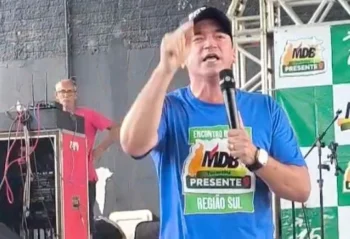 Em Gurupi, Alexandre Guimarães rebate os que criticam sua proximidade com os Barbalho do Pará e reafirma que disputará Senado