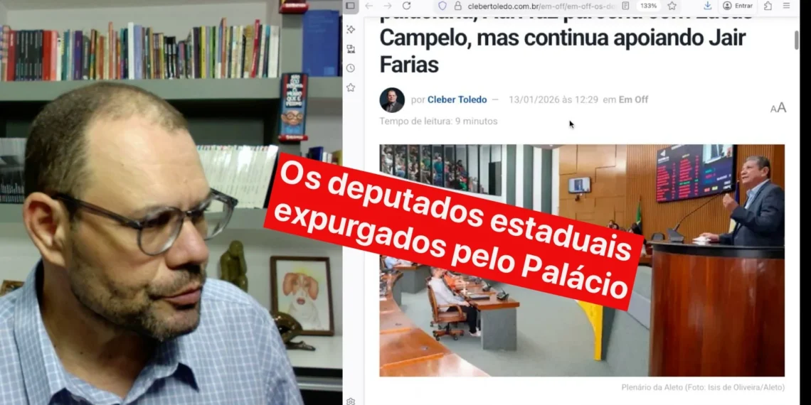 RESUMO | Os deputados estaduais expurgados pelo Palácio; Auri trocou Jair Farias por Lucas Campelo?