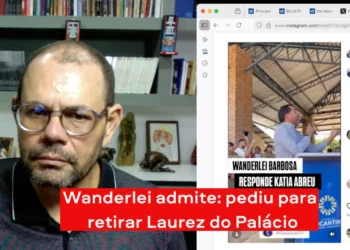 RESUMO | Wanderlei abre o jogo e diz que mandou mesmo que se retirasse Laurez do Palácio