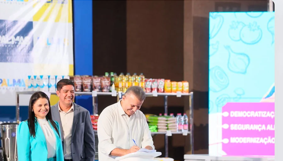 Com contrato de cerca de R$ 96,8 milhões, Semed firma com empresa para gerir alimentação escolar da rede municipal de Palmas