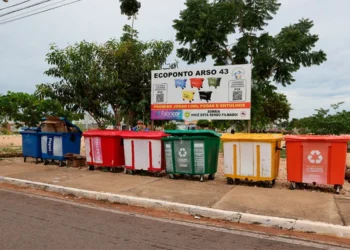 Com 38 Ecopontos distribuídos em todas as regiões de Palmas, Prefeitura orienta população sobre uso correto dos coletores