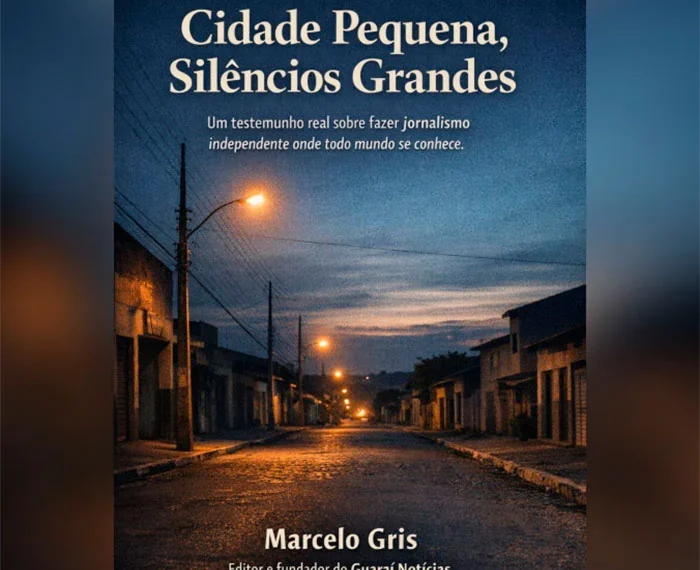 Inicialmente em formato digital, fundador do Guaraí Notícias, Marcelo Gris, lança “Cidade Pequena, Silêncios Grandes”