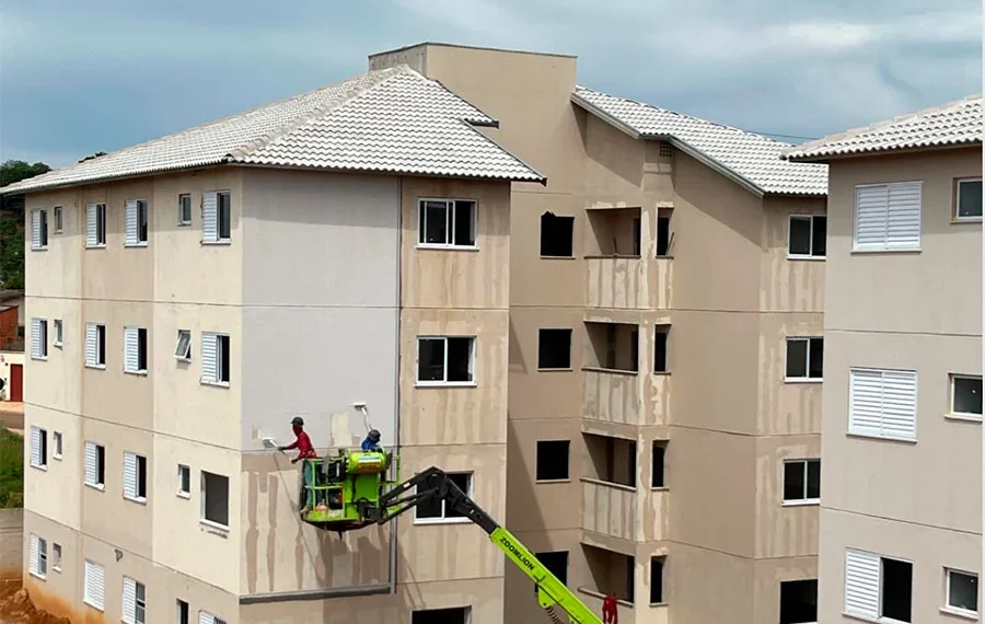Com entrega prevista para julho deste ano, obras do Residencial Parque dos Ipês I, II e III alcançam 70% de execução
