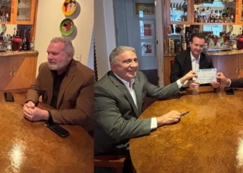 PSD recebe ex-governador Mauro Carlesse e ex-deputado César Halum