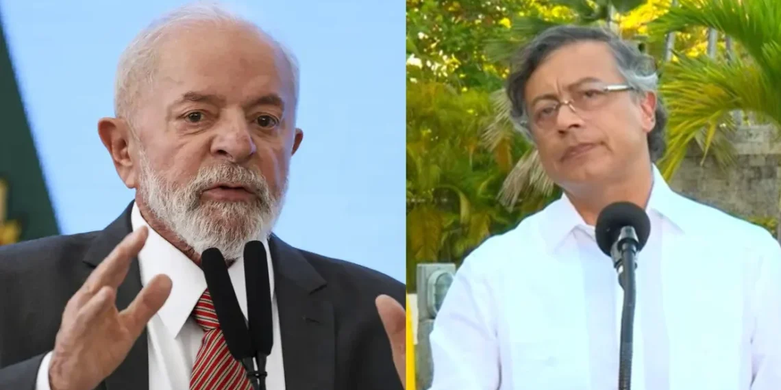 Lula e Petro conversam sobre Venezuela e manifestam “grande preocupação” com o uso da força na América do Sul