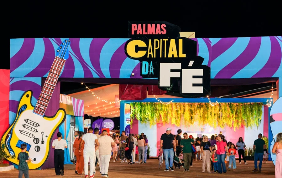 Quase 90% do público aprova segurança da 10º edição Palmas Capital da Fé, aponta pesquisa de satisfação