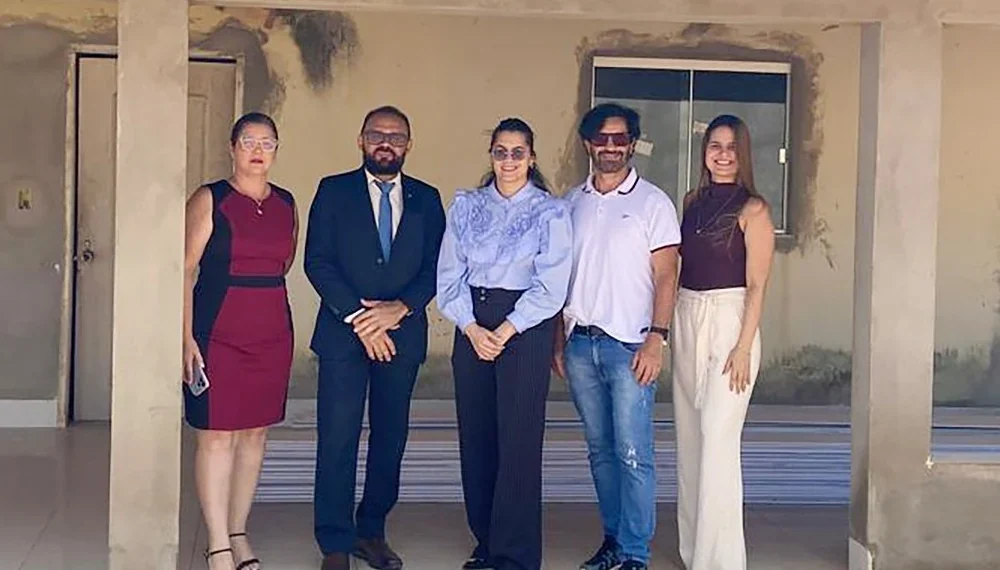 Casa de Acolhimento em construção por Wanderlândia, Darcinópolis e Piraquê é vistoriada pelo Ministério Público; iniciativa é resultado de TAC