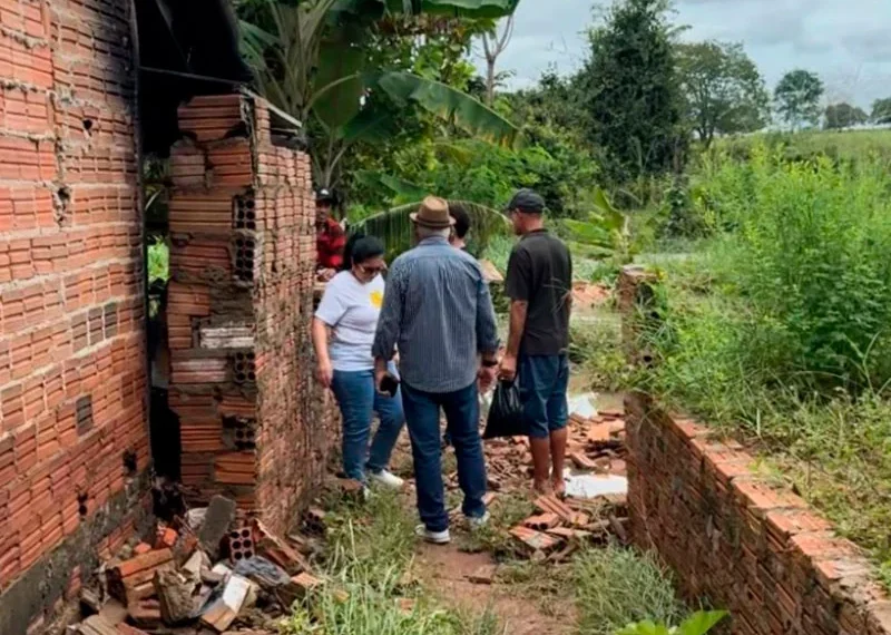 Assistência Social de Gurupi realiza ação em apoio às famílias afetadas pela forte chuva ocorrida na noite desta segunda-feira