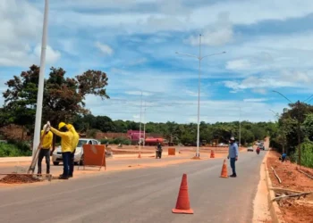 Em um intervalo de apenas dez dias, Palmas registra segundo furto de materiais de iluminação pública em via ainda em obra