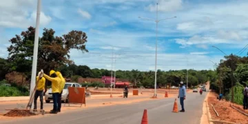 Em um intervalo de apenas dez dias, Palmas registra segundo furto de materiais de iluminação pública em via ainda em obra