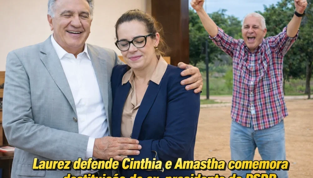RESUMO | Laurez sai em defesa de Cinthia e Amastha comemora destituição de ex-presidente do PSDB