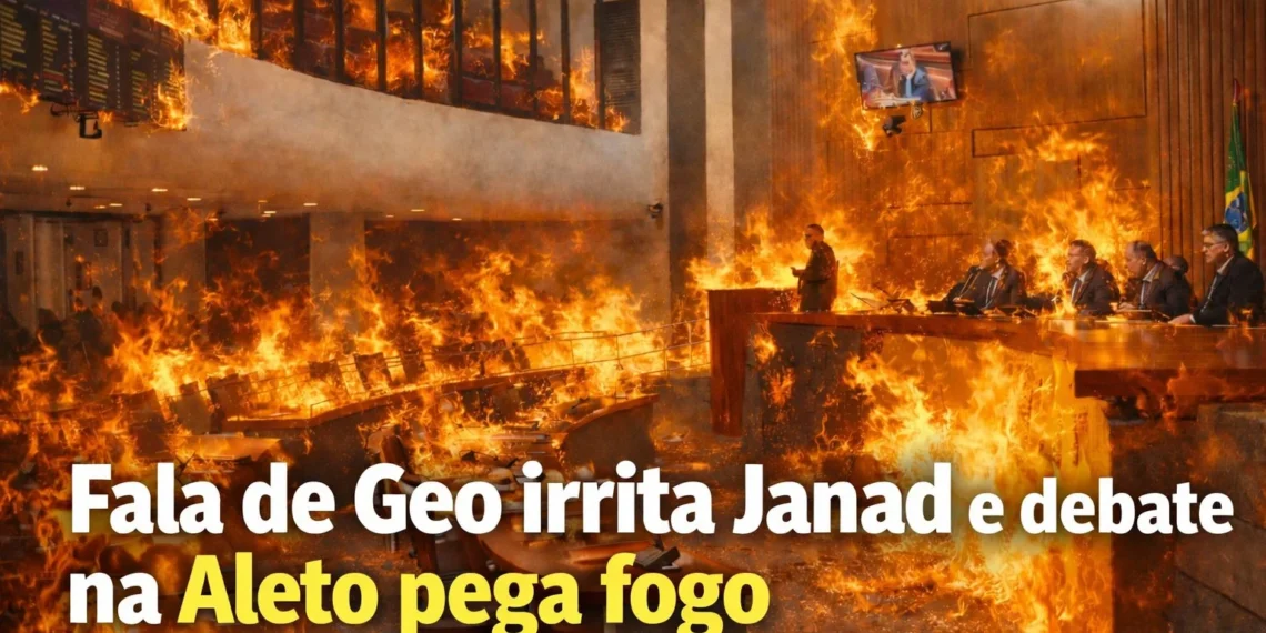 RESUMO | Fala de Geo sobre pagamento de comissão por emenda irrita Janad e debate na Aleto pega fogo