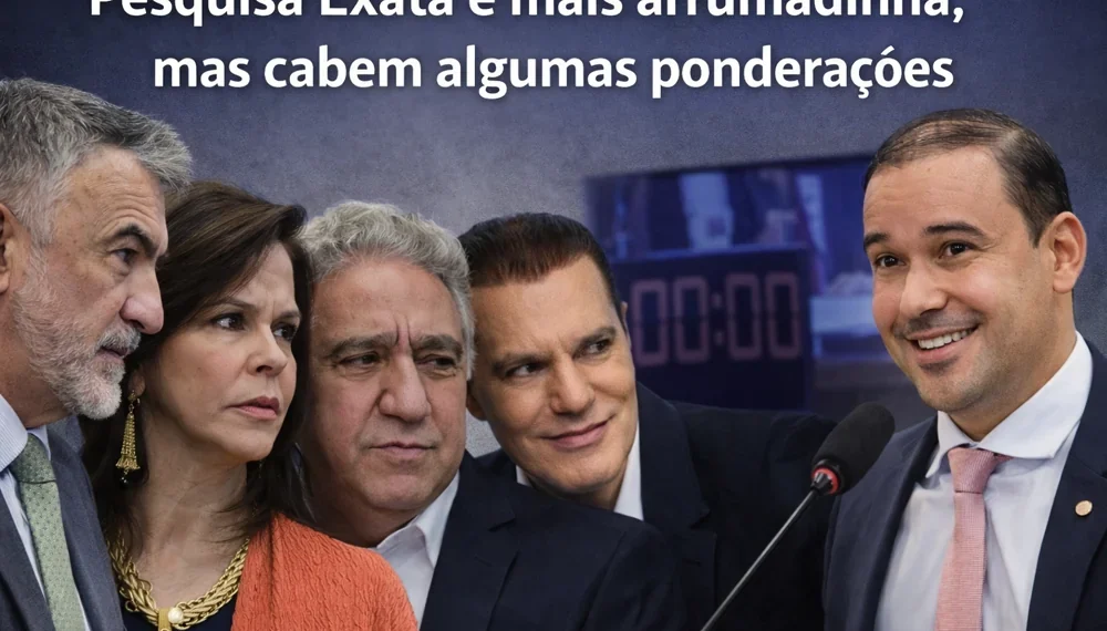 RESUMO | Pesquisa Exata é mais arrumadinha, mas cabem algumas ponderações