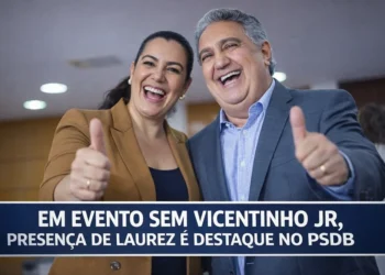 RESUMO | Em evento sem Vicentinho Jr, presença de Laurez é destaque no PSDB
