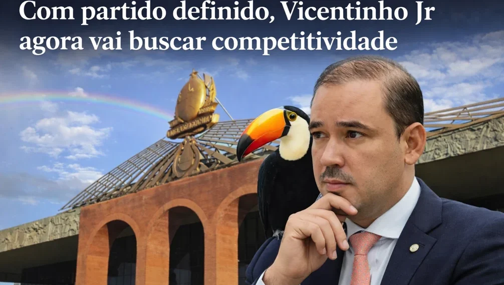 RESUMO | Com partido definido, Vicentinho Jr agora vai buscar competitividade