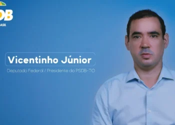 Em primeira propaganda do PSDB como presidente estadual, Vicentinho Júnior defende “novo caminho” para o Tocantins