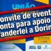 RESUMO | Convite de evento aponta para apoio de Wanderlei a Dorinha; Tiago Dimas prefere Podemos turbinado para não voltar a ser vítima de chapa fraca
