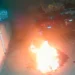 Contêiner para coleta de resíduos domésticos é incendiado na Arse 71; vandalismo é recorrente na cidade, diz Prefeitura