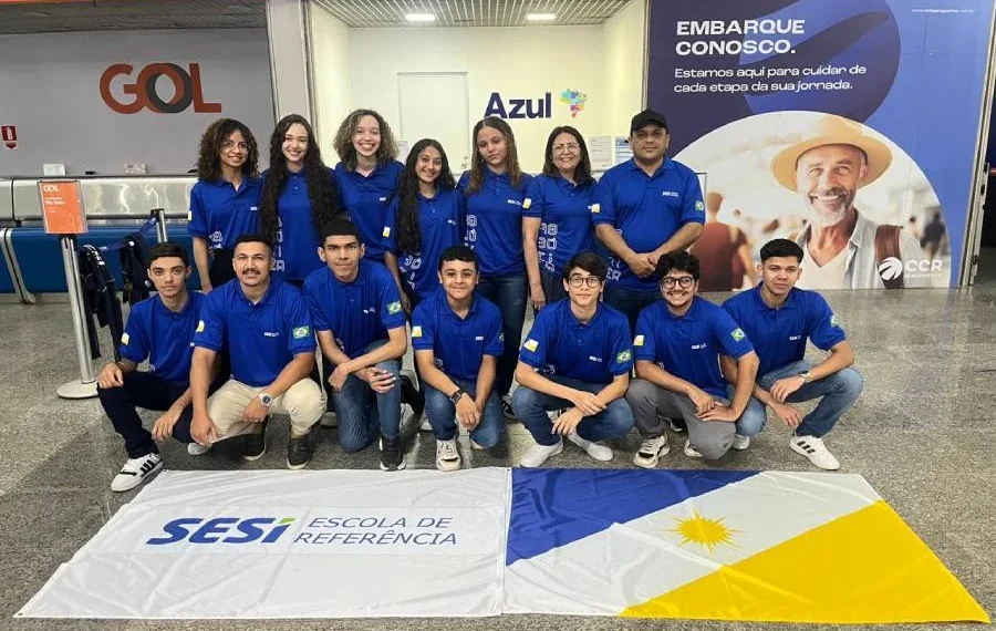 SESI Tocantins desembarca em SP para Festival de Robótica 2026