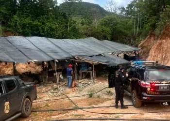 Em ação com Agência Nacional de Mineração, Polícia Federal desarticula garimpo ilegal em Monte do Carmo