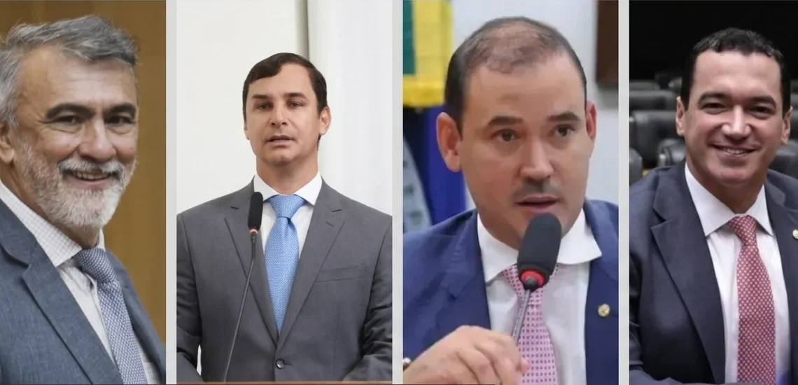 Amélio vai para o MDB e será vice de Vicentinho Jr; uma das vagas de senador é de Alexandre e outra ficaria com Carlos Velozo