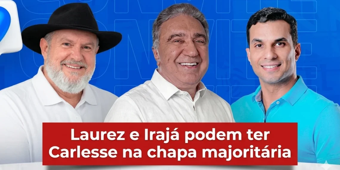 RESUMO | Laurez e Irajá podem ter Carlesse na chapa majoritária; contrato de R$ 56 milhões para o meio ambiente do TO não estar no jogo eleitoral