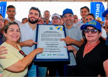 No aniversário de Guaraí, Estado entrega ginásio poliesportivo, sinalização viária da Av. Brasil e inaugura ponte sobre o Córrego Água Fria